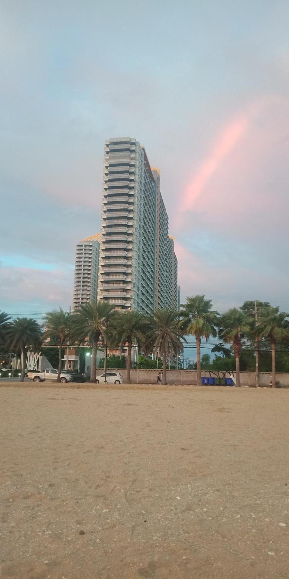 2 ห้องนอน 2 ห้องน้ำ Seaview Jomtien ชั้น18 Apartment Bagian luar foto